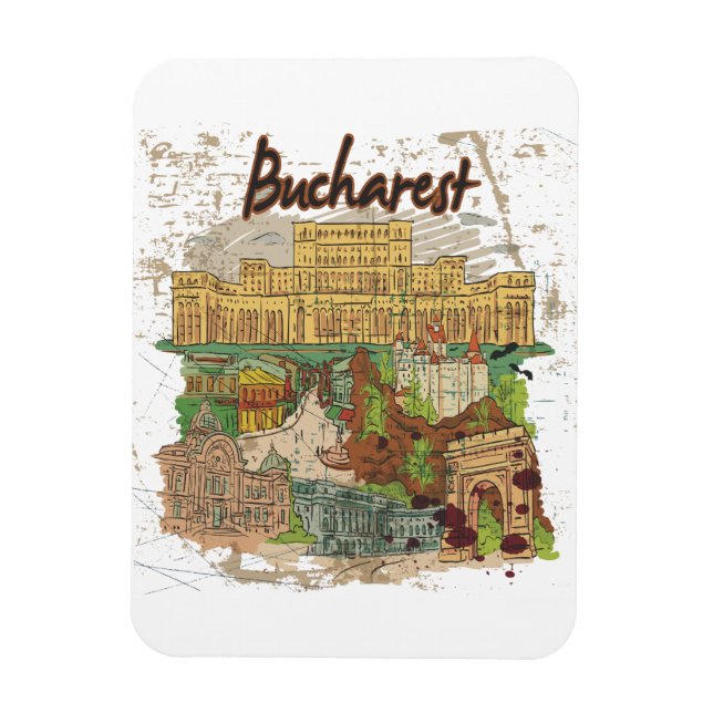 Ímã Bucareste (Vertical)