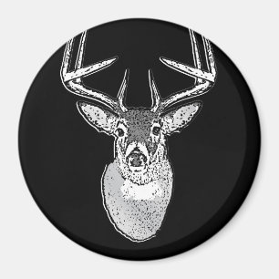 Imã Buck on Black White Tail Deer Classic