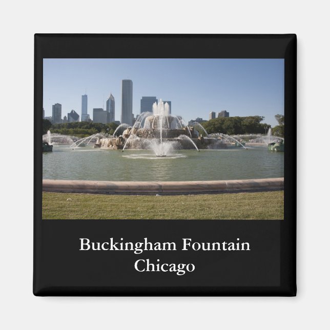 Imã Buckingham Fountain, Chicago (Frente)