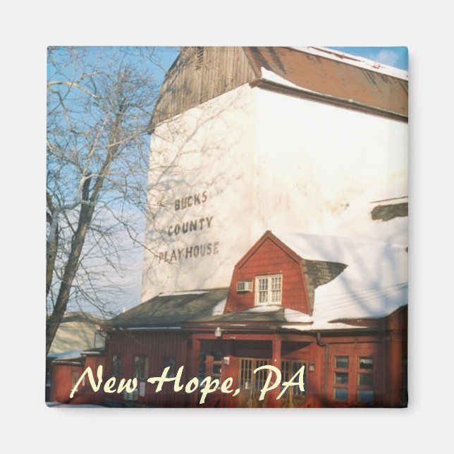 Imã Bucks County Playhouse (Frente)