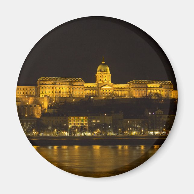 Imã Buda Castle Hungria Budapeste à noite (Frente)