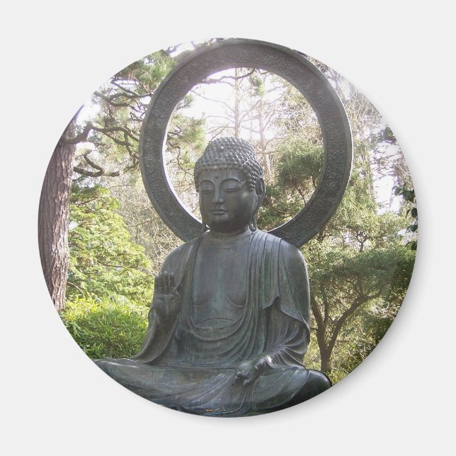 Imã Buda no Jardim do Chá Japonês (Frente)