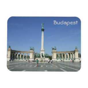 Ímã Budapest - heróis quadrados
