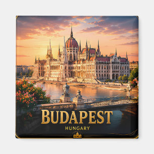Imã Budapest Hungria Danúbio Quebra de Cidade Europeia