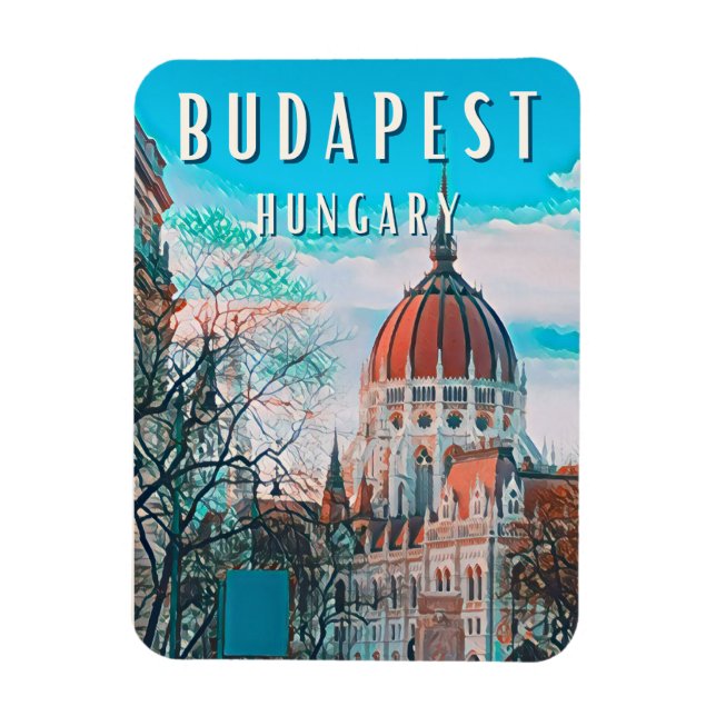 Ímã Budapest, la perle du Danube (Vertical)