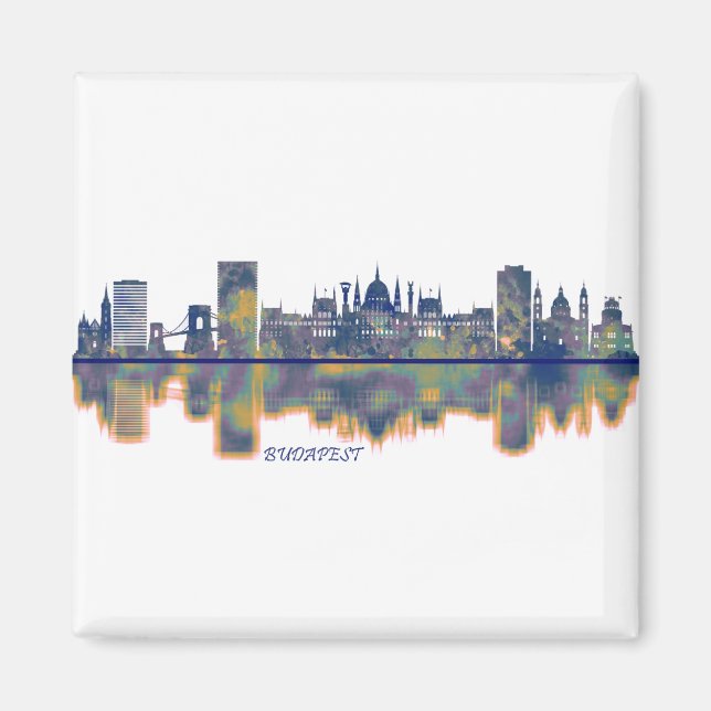 Imã Budapest Skyline (Frente)