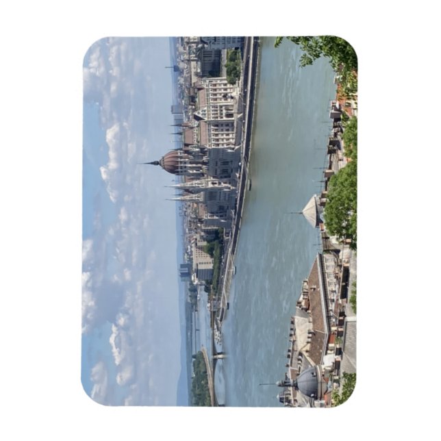 Ímã Budapeste e Danúbio (Vertical)