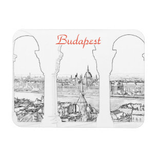 Ímã Budapeste e o parlamento húngaro