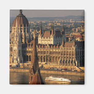 Imã Budapeste, Hungria, Rio Danúbio, Parlamento