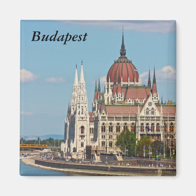 Imã Budapeste, o edifício do Parlamento, Budapeste (Frente)