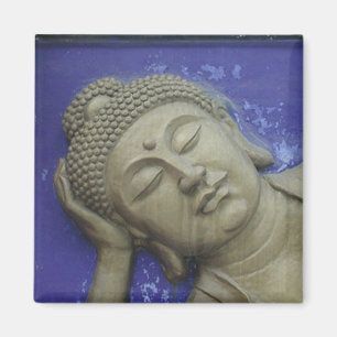 Imã Buddha azul