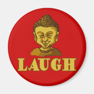 Imã Buddha de sorriso com as camisetas e os presentes