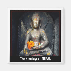 Imã Buddha Shakyamuni, Flor, Catmandu - Nepal