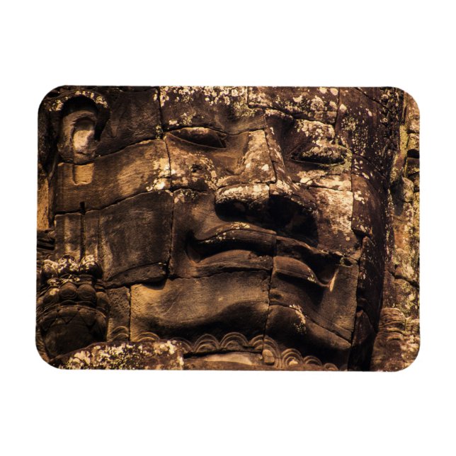 Ímã Buddha Totem Angkor Wat Magnet – Rounded Rectangle (Horizontal)