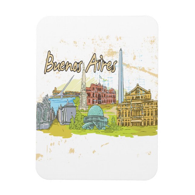 Ímã Buenos Aires (Vertical)