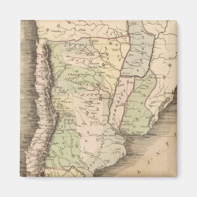 Imã Buenos Aires, Chile e Patagônia (Frente)