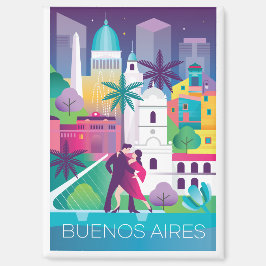 Imã Buenos Aires Refrigerator Magnet