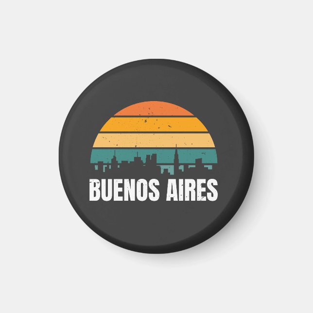 Imã Buenos Aires Retro  (Frente)