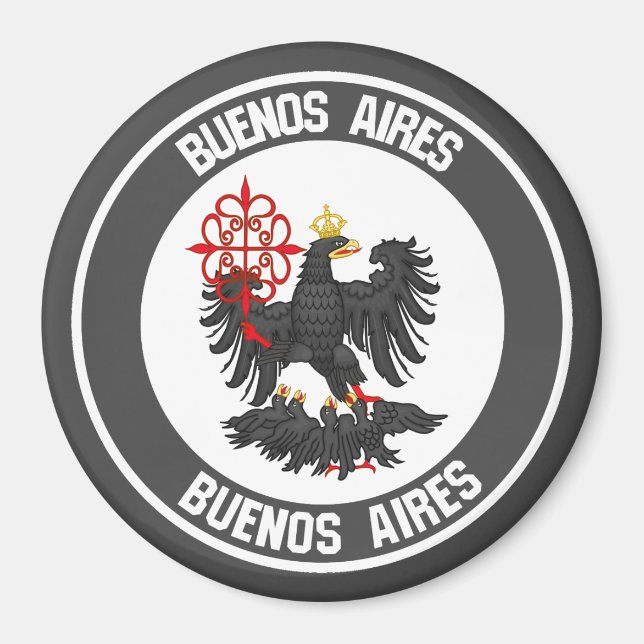 Imã Buenos Aires Round Emblem (Frente)