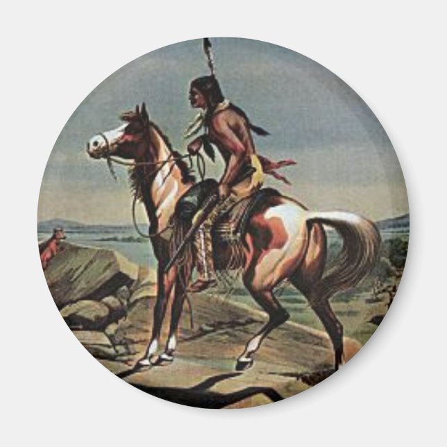 Imã Buffalo Bills Wild West Show (Frente)