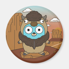 Imã Buffalo Gopher no Deserto