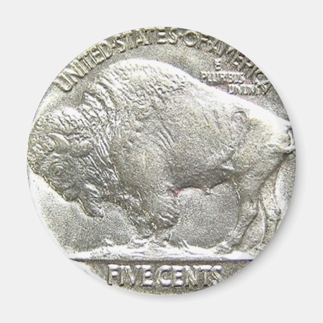 IMÃ BUFFALO NICKEL (Frente)