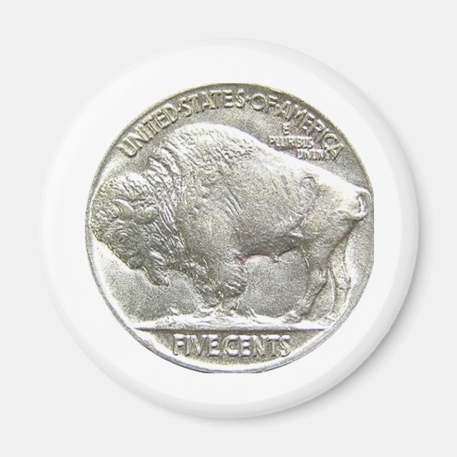 IMÃ BUFFALO NICKEL (Frente)