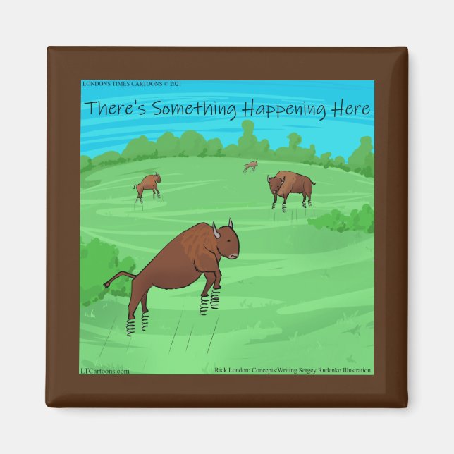 Imã Buffalo Springield Rick London Magnet (Frente)