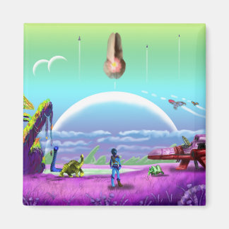 Imã Bufik Lanet Alienígena World Magnet