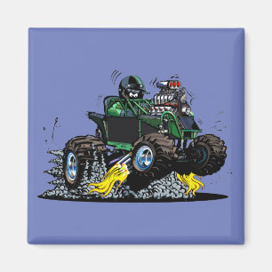 Imã Buggy cartoon