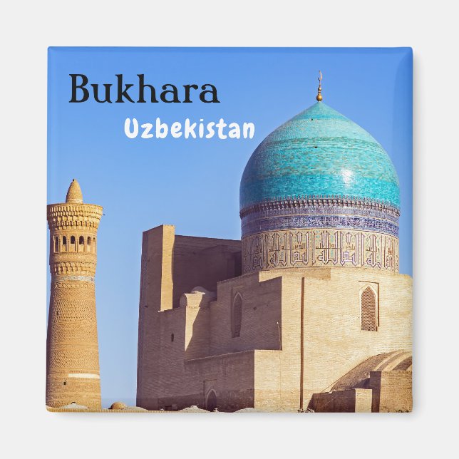 Imã Bukhara, Uzbequistão - Mesquita Kalyan (Frente)