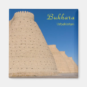 Imã Bukhara, Uzbequistão - Muro da Fortaleza Arca