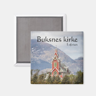 Imã Buksnes Church Lofoten Noruega