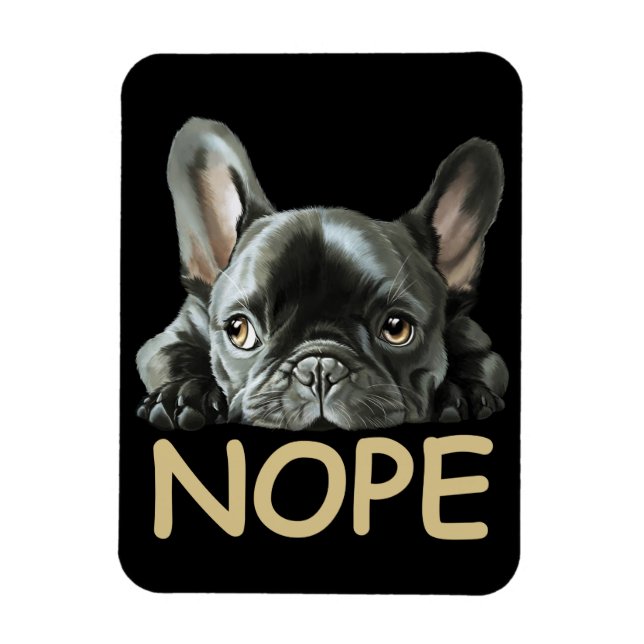 Ímã Buldogue Francês | Franchie Nope Gifts (Vertical)