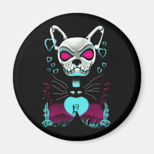 Imã Buldogue Francês   Presente de Abóbora de Hallowee