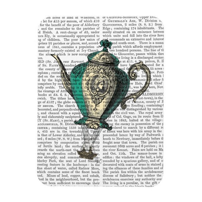 Ímã Bule voador 1 Verde e Amarelo (Vertical)