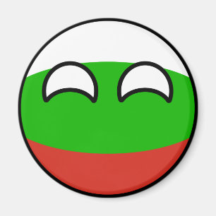 Imã Bulgária Geeky de tensão engraçada Countryball