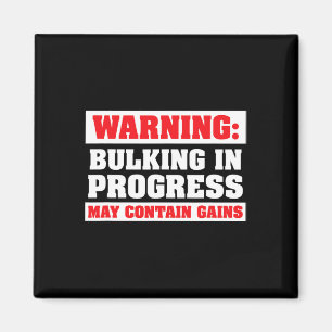 Imã Bulking Em Andamento Divertido Levantamento de Pes