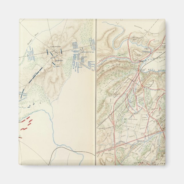 Imã Bull Run, Manassas (Frente)