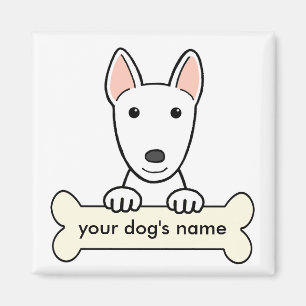 Imã Bull terrier personalizado