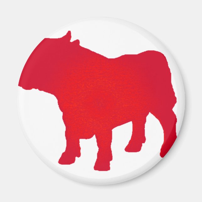 Imã Bull ver Red (Frente)