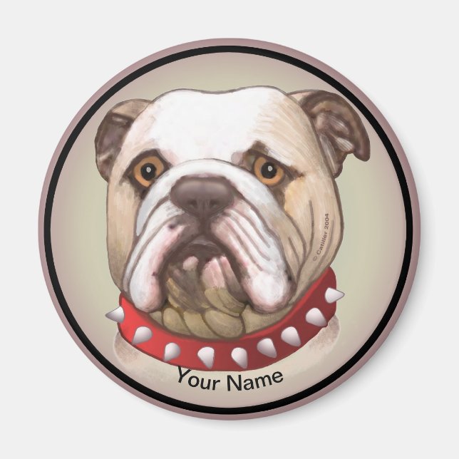 Imã Bulldog  (Frente)