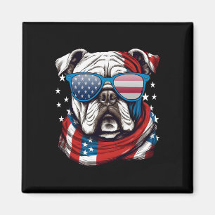Imã Bulldog Americano, Bandeira dos EUA Independência