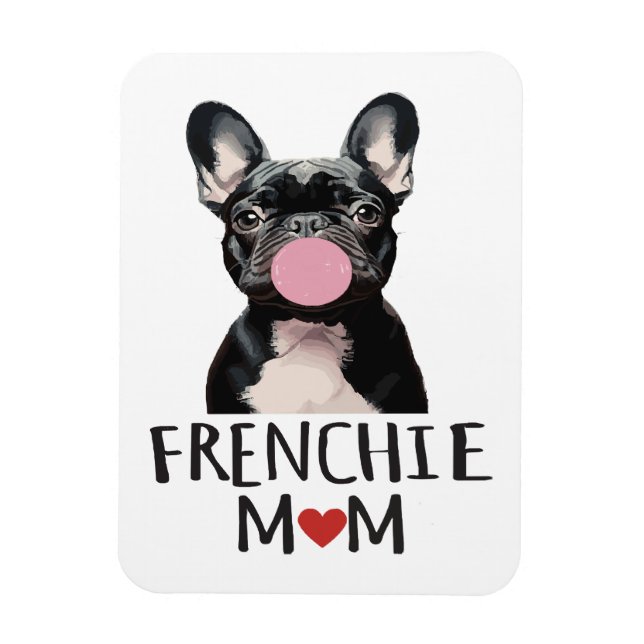 Ímã Bulldog francês fofo (Vertical)