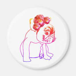Imã Bulldog French Buldog Puppy Sweet Dog Magnet