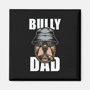 Imã Bulldog Pai Bulldog Pitbull