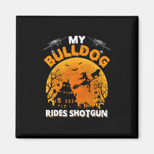 Imã Bulldog passeio espingarda diversão Bulldog Hallow