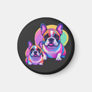 Imã Bulldogue Francês Popart French Bulldog