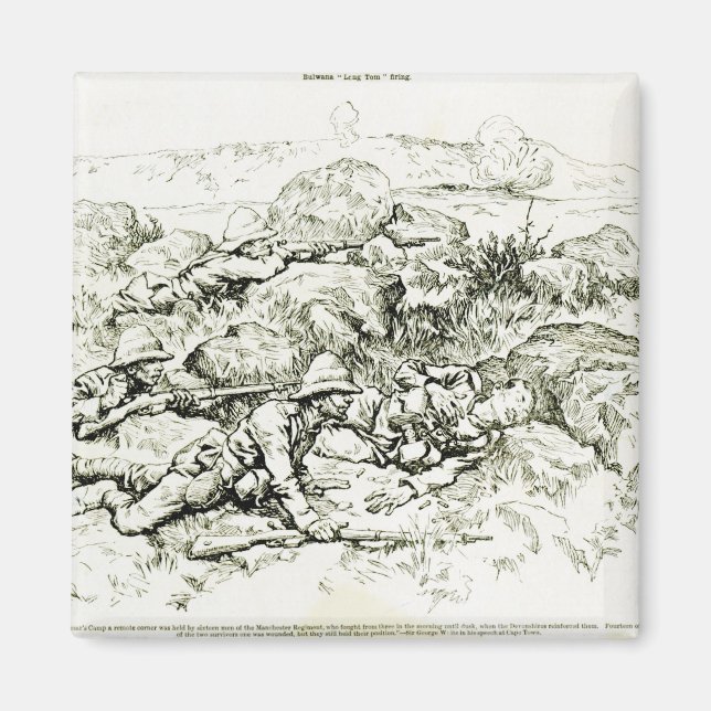 Imã Bulwana "Long Tom" Disparando (Frente)