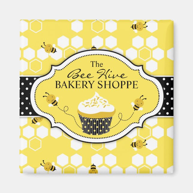 Imã Bumble Bee Magnet SQBIZ (Frente)